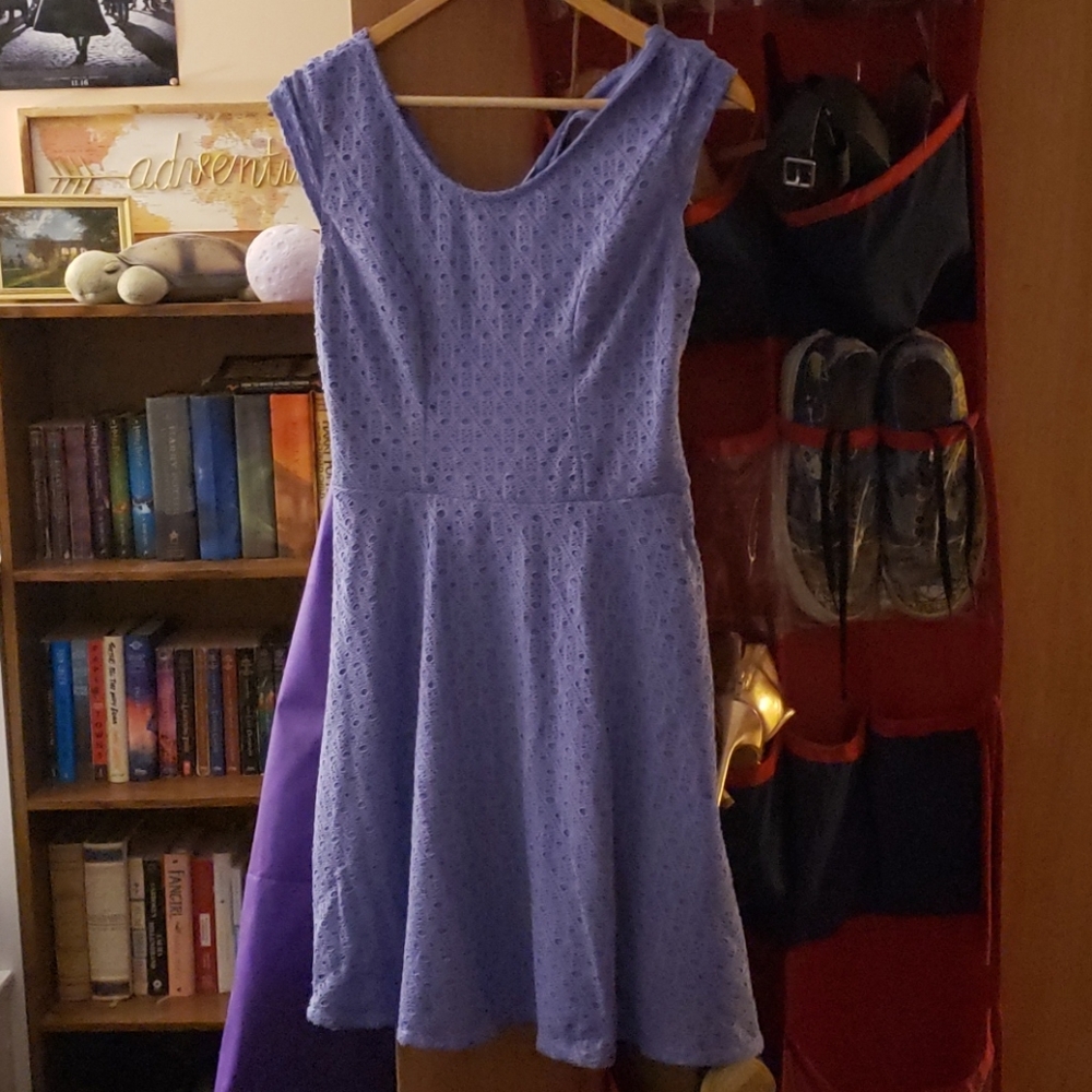 Xhilaration Purple Day Dress